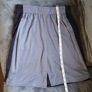 #466 BNWT youth Basketball Shorts size Med 10/12 Smoky Slate